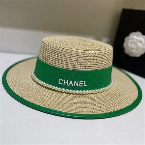 chanel straw bucket hat|Chanel hat price.